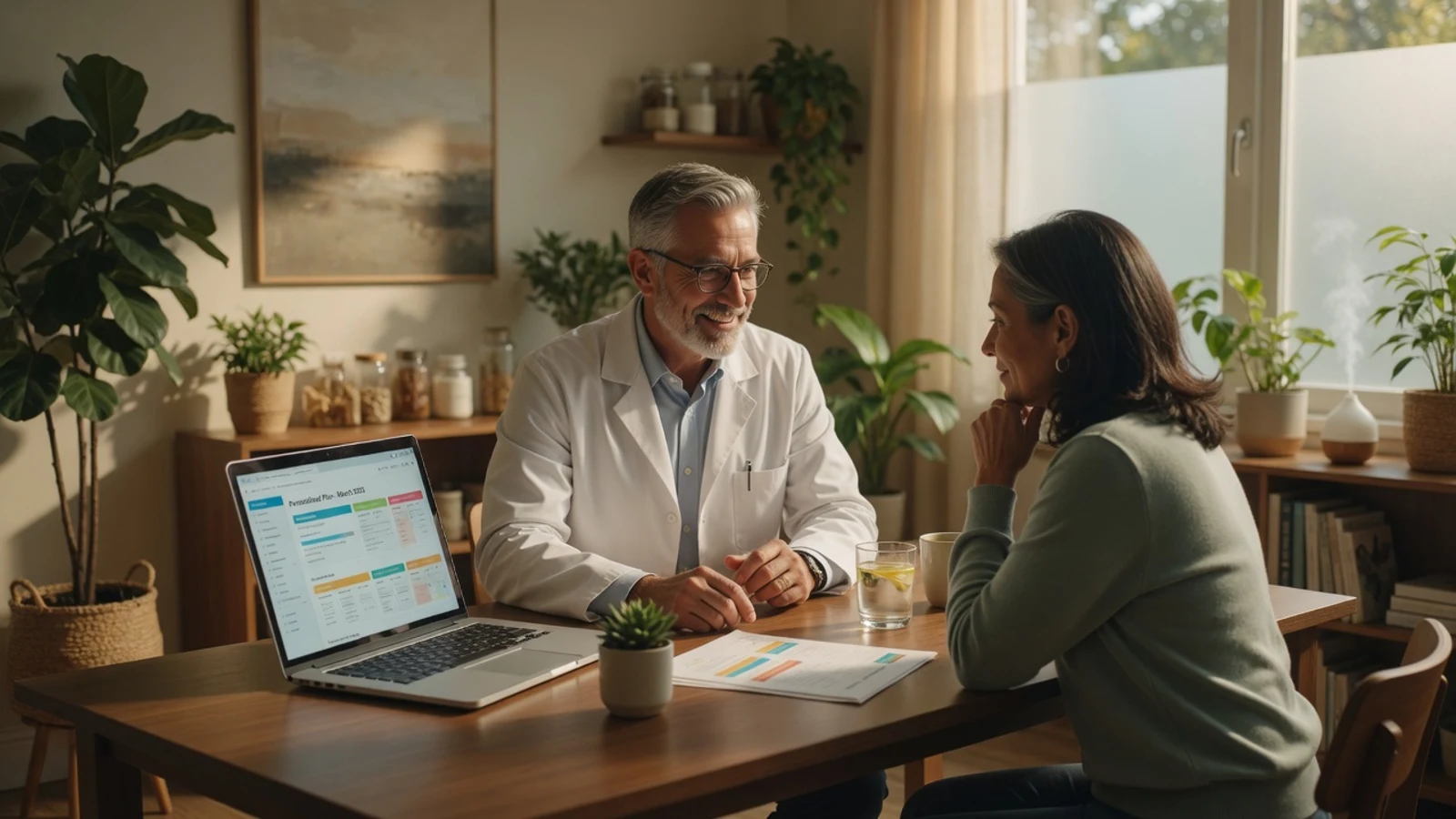 A customized wellness plan